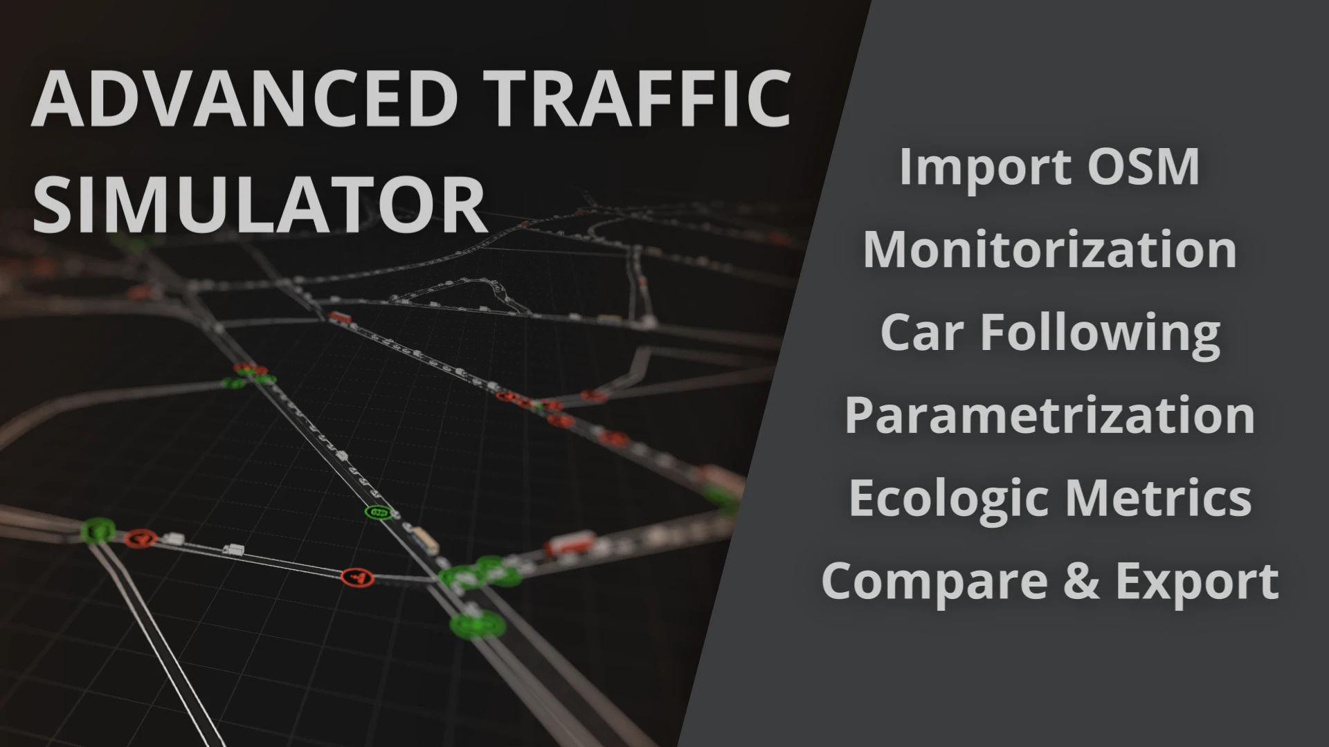 Advanced Traffic Simulator Project